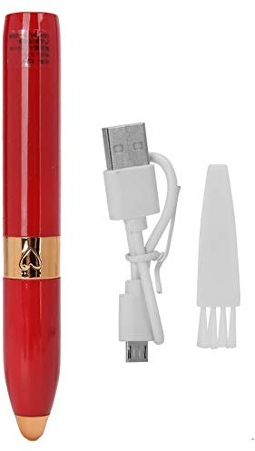 Augenbrauenschneider Gesichts-Epilierer Elektrischer Gesichtslippen-Haarentferner, schmerzloser USB-Augenbrauen-Rasierer Haarschneider Beauty Grooming Kit für Frauen Männer Reisen