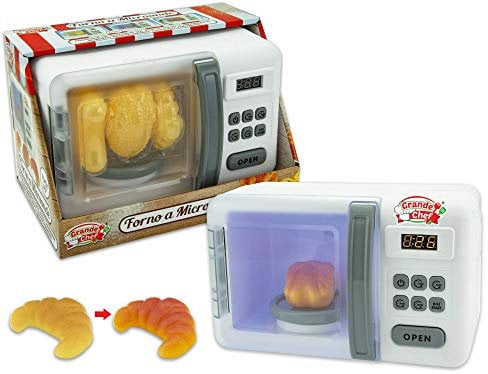 Teorema Giocattoli- Forno a Microonde con Vero Effetto Cottura Alimenti, Medium, 66611