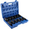 3/4'' Schlagschrauber Nüsse Set, 12-teilig Steckschlüsselsatz Impact Socket Set 24/26/27/29/30/32/33/34/35/36/38/41mm, Sechskant Nüsse, Steckschlüsselsatz mit 3/4'' Antrieb