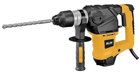 Blim Martello SDS-Plus 1500 W 820 rpm - Potenza d'impatto 5.5J - 4.200 Impatti al minuto - Include punte e scalpelli