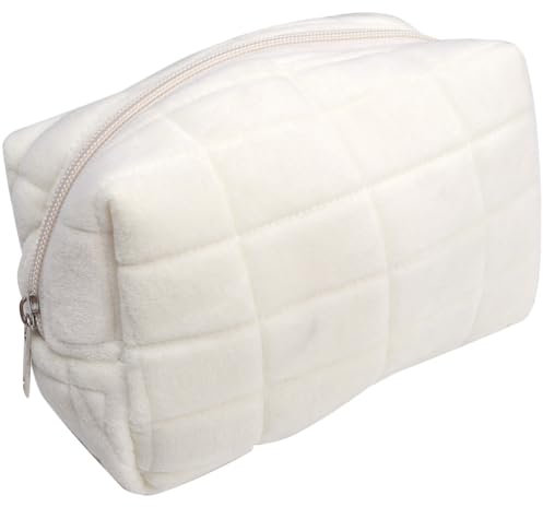 FOMIYES Trousse à cosmétiques pour Femme, Trousse de Maquillage en Toile, Pochette cosmétique à Fermeture éclair pour Femmes