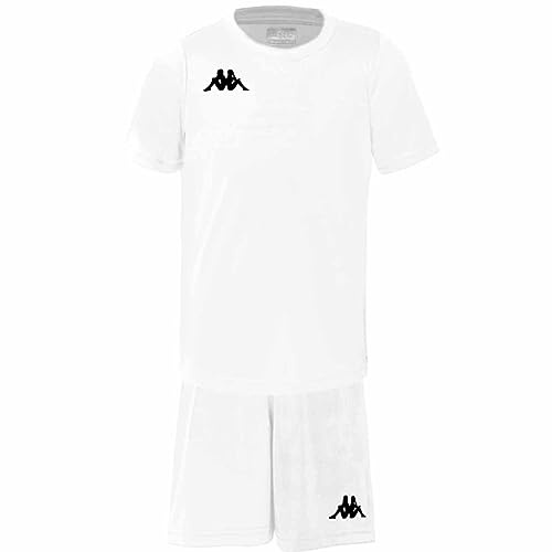 Kappa GORKIT, Set da calcio, bianco, 14 anni, bambino