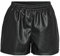 *Kopie*Vila Kurze Stoff Shorts Glitzer Hot Pants Pailletten Hose High Waist VISHINNA NMANDY PU HW Shorts WVN NOOS