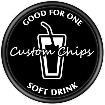 200 Stück benutzerdefinierte Kunststoff-Poker-Chips, fügen Sie Ihr persönliches Logo und Text hinzu, für Hochzeit, Casino-Nacht, Bar, Golf und Geburtstagsparty (schwarz)