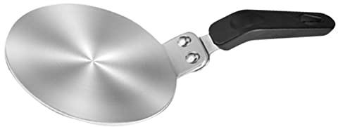 Mikinona Stainless Steel round Induction Adapter Plate for Coffee Pots