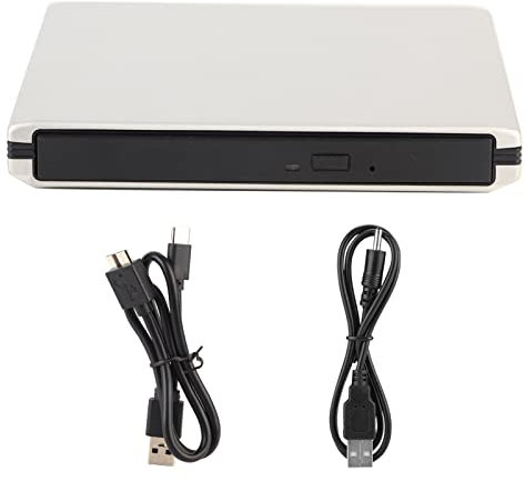 Graveur de CD DVD, USB3.0 BluRay Ordinateur Portable PC Lecteur Optique Externe Graveur de Disque DVD CD BD Graveur Enregistreur avec Alliage D'aluminium