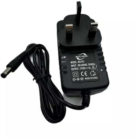 Multibao 17V 1000mA Power Supply Adapter, 100-240V AC to DC 17V 1A Universal Driver Transformer 5.5mm x 2.1mm for Bose SoundLink Wireless Bluetooth Speaker