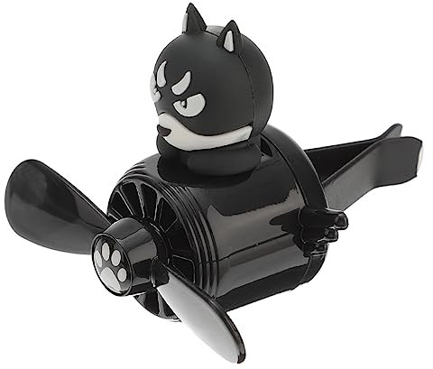 GARVALON Klein Und Tragbar Cartoon Car Aromatherapy Diffuser Fan Für Frische Luft Im Auto Für Stressabbau Und Entspannung Langlebig Material