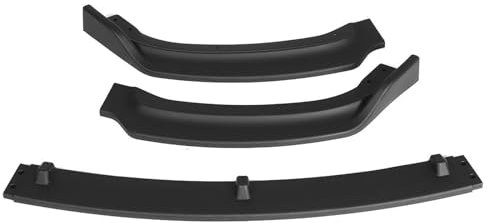 Pare-Chocs Avant Voiture pour BMW Série 3 F30 F35 2016-2019 ABS Voiture Pare-Chocs Avant Splitter Lame Spoiler Diffuseur Protection Kit Carrosserie Spoiler Pare-Choc Avant(Matte Black)