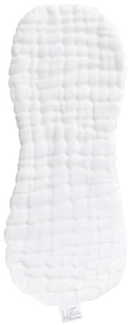 Zymoplas 12 lagige Windeln für Kleinkinder, atmungsaktiv, wasserdicht, für den Haushalt, für Kleinkinder, Harnwege, waschbare Baumwolleinsätze, Weiß, 47 x 16 cm