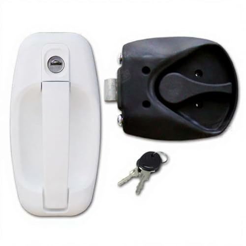 CR-MOESANCO Serratura 1115 completa bianca – porte per camper