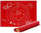 MASTRAD - Petite Feuille à Pâtisserie - Cuisson Conservation - Anti-Adhésif - Souple - Passe au Four - Silicone sans BPA - Rouge - 20X40cm