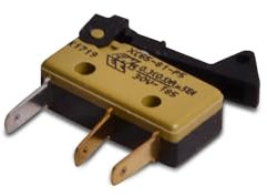 Philips Saeco ne05.038 Original Micro Switch Button with 3 Ports and Levers for Automatic Coffee Machine or Espresso Yellow