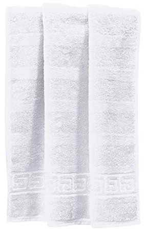 Cawö Handtuch 1001 Noblesse Walk-Frottier weiß Größe 50x100 cm