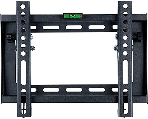 RED OPTICUM AX Mirage TV-Wandhalterung flach - Fernseher Halterung für Plasma LED LCD TV 17-42 Zoll inkl Wasserwaage - Universal TV Halterung Wand - Fernsehhalterung Vesa 200×200 max.