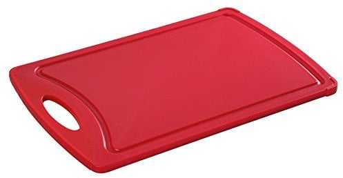 Zassenhaus 0000062151 Schneidbrett, Kunststoff, rot, 1 x 25 x 38 cm