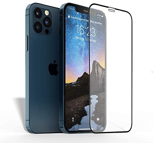 CELLBEE Kompatibel mit iPhone 12 12Pro Panzerglas The Fusion, Hüllen-Kompatibel, Premium Schutz-Folie, Notch Unsichtbar, Premium Displayschutzfolie, 2.5D Schutzfolie, Glas Panzerfolie