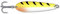 Zebco Premium Trophy Z-Flat Slim Löffel Blinker-Angelköder für Allround Raubfisch-Angeln Angel-zubehör, Perch, 15 g