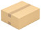 KK Verpackungen Versandkartons 350 x 300 x 150 mm Braun 1-wellig (Außenmaß 356 x 306 x 160 mm) | 25 Stück, Faltkartons Kartons geeignet für Versand als DHL Paket DPD Hermes GLS Paketklasse M (KK131)