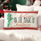 JOTOM Weihnachten Kissenbezug 30 x 50 cm Dekorativ Kissenhülle Winter Dekokissen Sofakissen Bezug für Sofa Couch Schlafzimmer Outdoor Bauernhof