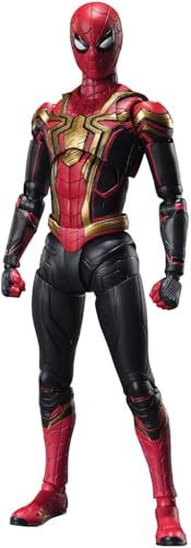 TAMASHII NATIONS Bandai Spider-Man: No Way Home Figur S.H. Figuarts Spider-Man (Integrated Suit) Final Battle Edition 15 cm