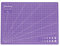 sourcing map A4 Self-Healing Cutting Mat 12x9 Double-Sided Craft Cutting Board for DIY Art Work Sewing Cutting, Purple