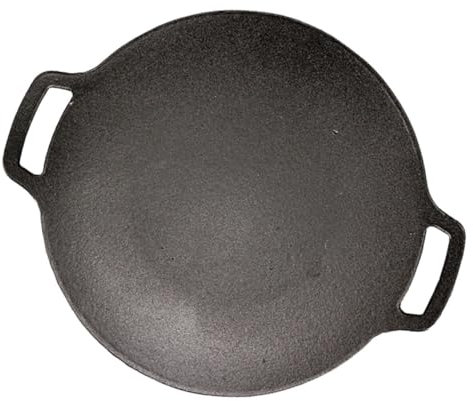 BCOATH Parrilla Antiadherente Para Barbacoa Hierro Multiusos Plancha Grill Cocina De Discos