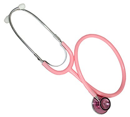 Stethoskop Doppelkopf div. Farben (pink)