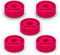 Cympad Rosso Chromatics Foam Cymbal Pad Set - Rondelle in schiuma a memoria di forma ad alta densità per migliorare il suono e la durata, adatte a tutti i supporti per piatti - 40/15mm