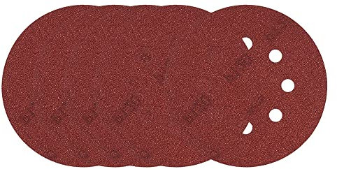 STANLEY STA32032-XJ - Dischi - Per levigatrice rotorbitale - Legno, vernice, vernice, intonaco, metallo e plastica - ø 125 mm - Grana 80 - 5 Dischi