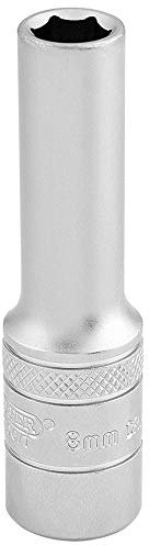 Draper 16578 Metric 3/8-Inch Square Drive Hi-Torq 6-Point Deep 8.0 mm Socket