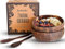 COCOBOWLCO Kokosnussschale & Holzlöffel, Schüssel-Set – weißer Elefant, Geschenk, natürlich, wiederverwendbar, umweltfreundlich, vegan, Smoothie-Schalen (2, natürlich)