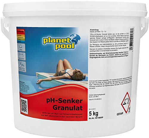 Planet Pool - pH-Senker Granulat - 1,5-15 kg wählbar 5 kg