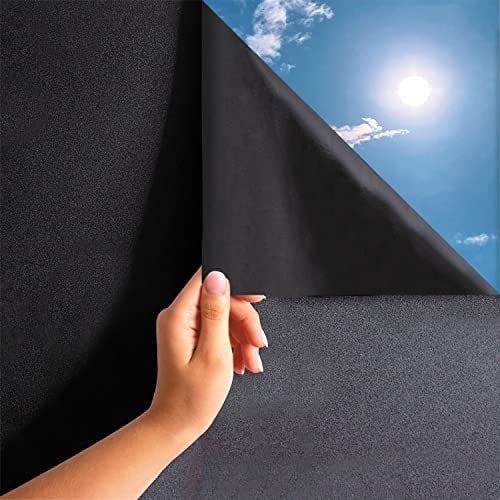 MARAPON® - Pellicola autoadesiva per finestre, opaca, 30 x 200 cm, con eBook con suggerimenti professionali (lingua italiana non garantita), pellicola in vetro smerigliato con elevata privacy, pellicola protettiva, aderisce con la carica statica, per bagno e WC