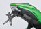 PROTECH X-Shape Kennzeichenhalter kompatibel mit Kawasaki Ninja 650 2017-2019 EX650K