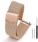 Adallor® 14mm Cinturino Orologio Donna Uomo, Maglia Metallo di Ricambio per DW petite classic collection/Petite Ashfield, Pebble Time Round, Wristology charlotte models, Fossil Jacqueline collectio