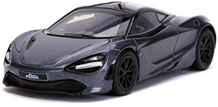 Jada Toys - Fast Furious McLaren 720S - 1:32 12cm - Miniaturauto Sammlerstück, 30755S, Metallic Grey