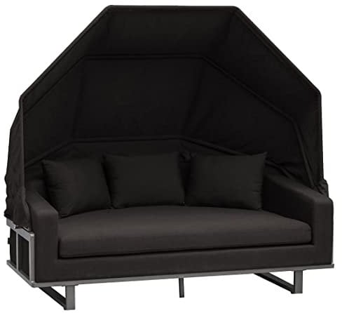 OUTLIV. Miami Loungeinsel Garten Daybed, 187x140x73,5 cm, aus Aluminium/Sunbrella