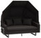 OUTLIV. Miami Loungeinsel Garten Daybed, 187x140x73,5 cm, aus Aluminium/Sunbrella