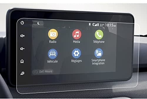 CDEFG [2 Stück] Kompatibel mit Dacia Sandero 3 / Sandero Stepway/Jogger 2021 2022 2023 2024 2025 Navigation Schutzfolie 4H Kratzfest 8 Zoll GPS Displayschutzfolie Auto Navi Folie Sandero 2025 Zubehör