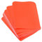 sourcing map 20Pcs Iron on Patches for Clothing Repair Fabric Repair Patches Iron-On Mending Fabric Orange Red 4.9x3.7 for Clothes, Pants, Bags Hole Repairing and Decoration