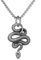 Liitata Schlangen Anhänger Halskette Retro Schlange Halskette Rock Gothic Punk Hip Hop Kette für Männer