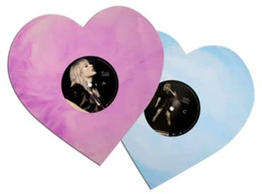 Lover Live In Paris - Exclusive Limited Edition Heart Shaped Pink & Blue Marble Colored Vinyl 2LP