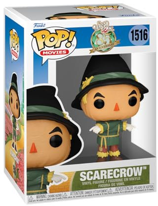 Funko Pop! Movies: The Wizard of Oz - The Scarecrow - Figura de Vinilo Coleccionable - Idea de Regalo- Mercancia Oficial - Juguetes para Niños y Adultos - Movies Fans - Muñeco para Coleccionistas