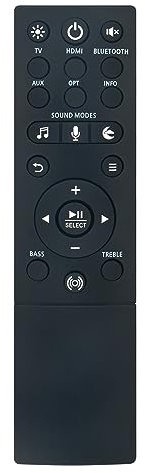 VINABTY K220RC Fernbedienung ersetzen Passend für Teufel Cinebar 11 MK220RC Soundbar Audio Speaker