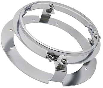 Schutz Motorrad-Scheinwerfergrill Motorrad Auto Teile 5 3/4 5,75 Zoll Montage Halterung Halter Ring Für 5,75 Runde Scheinwerfer Scheinwerfer Auto Motorrad Gehäuse