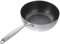 BESTonZON Sartén de acero inoxidable 304, sartén de panal de abeja Wok, sartén de 18 cm, sartén antiadherente, sartén con asa, sartén gourmet adecuada para cocina de gas, inducción, hogar, restaurante