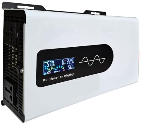 WESLNN Pure Sine Wave Car Inverter 12V 2000W 6000W Portable Power Bank Solar Inverter DC 24V 48V 60V 72V 96V To AC(2000W 2KW Remote,12V)