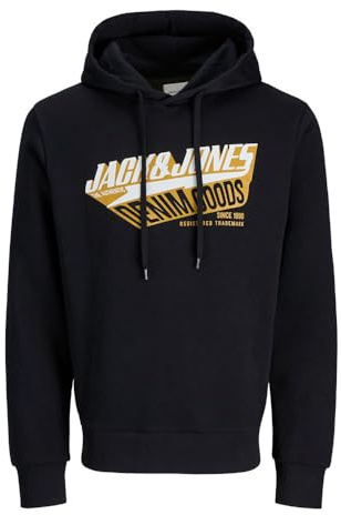 JACK & JONES Plus Size Einfarbig Kapuzenpullover