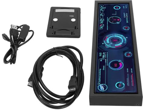 Kavolet 8.8 Inch IPS Display 1920x480 Extended Data Monitor Chassis for Users